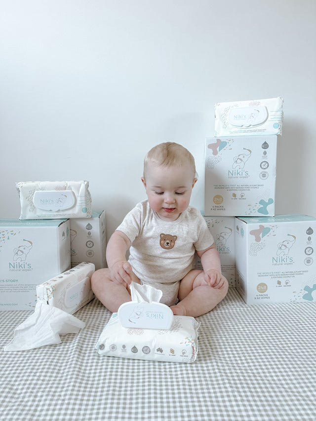 Niki’s Natural Baby Wipes – Gentle for Sensitive Skin